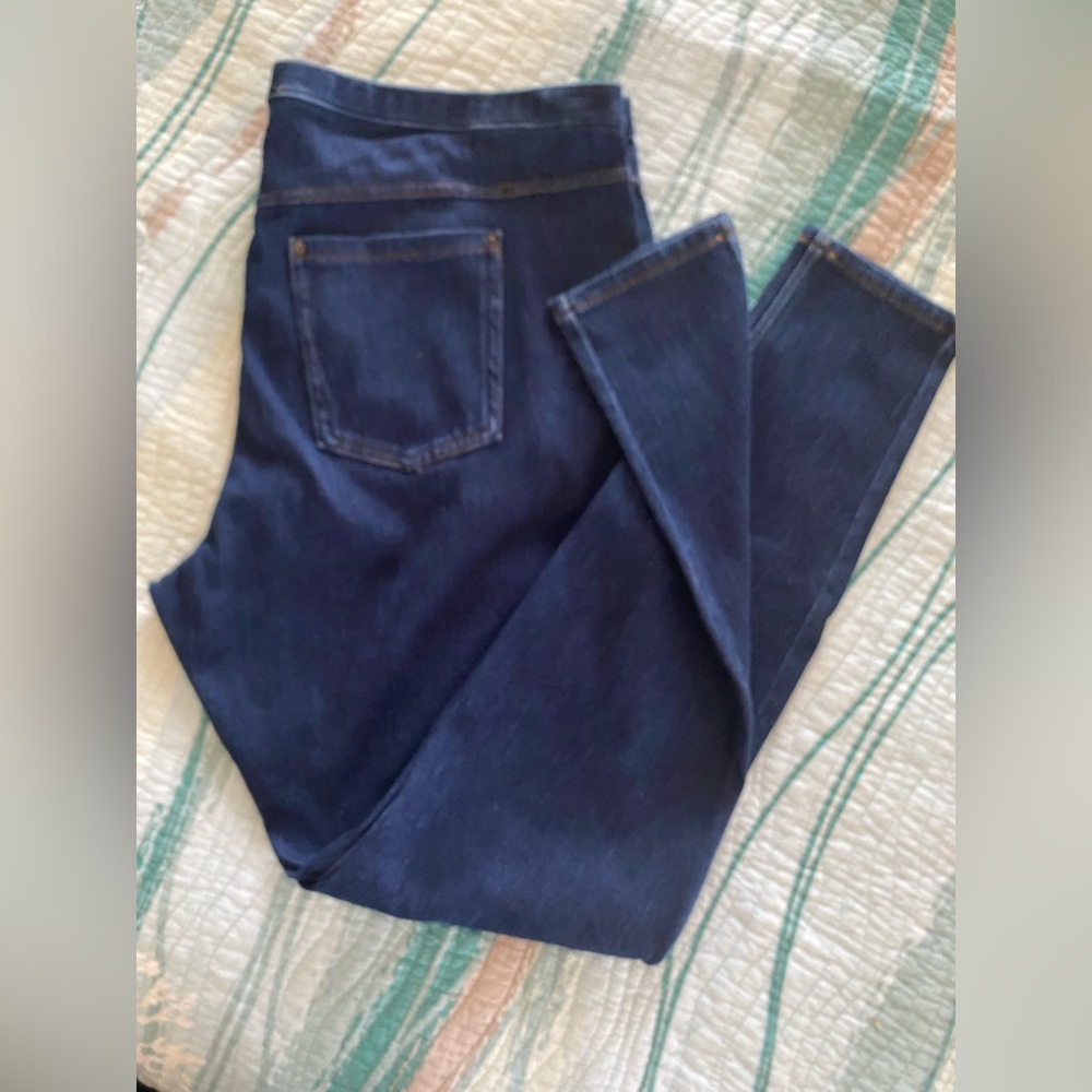 Dark Blue Denim Jeans